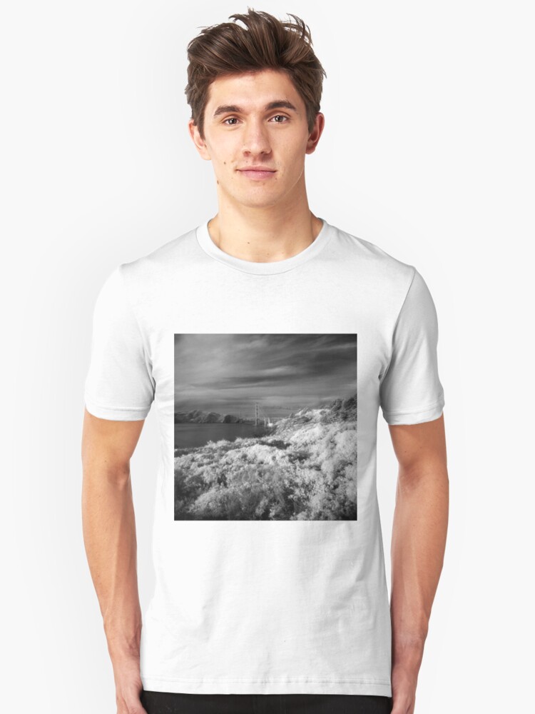 Alternate view of Battery Crosby, Presidio, San Francisco Slim Fit T-Shirt