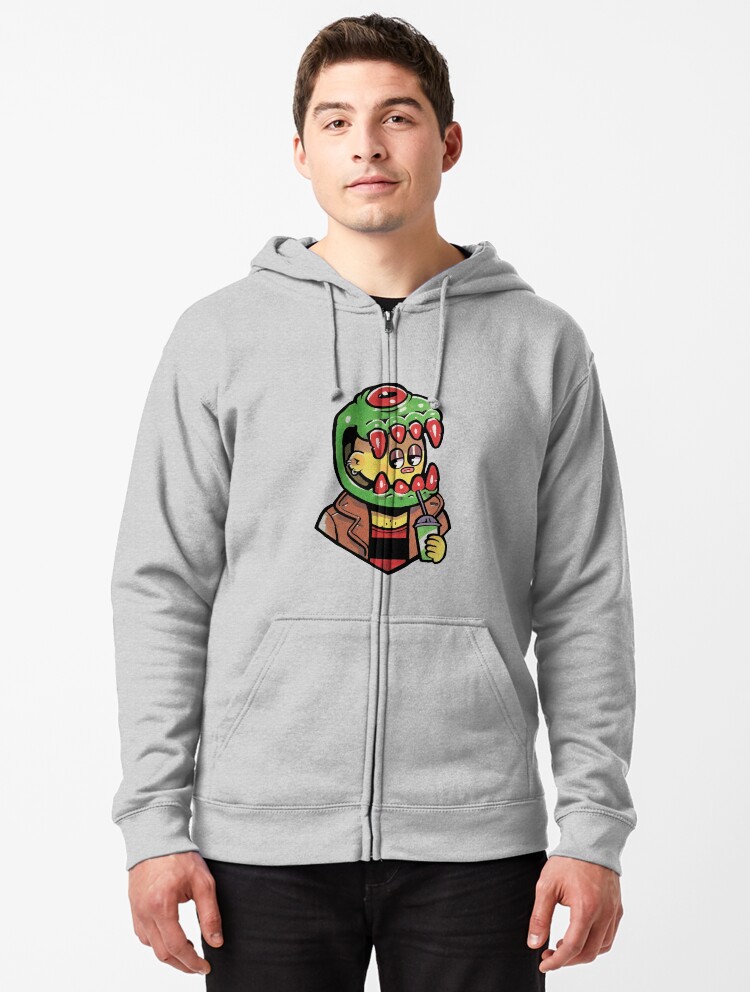 green monster hoodie