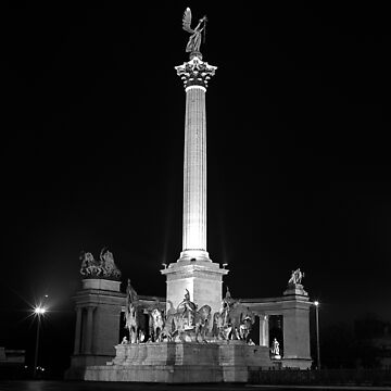 Artwork thumbnail, Hősök tere by Rodney Johnson