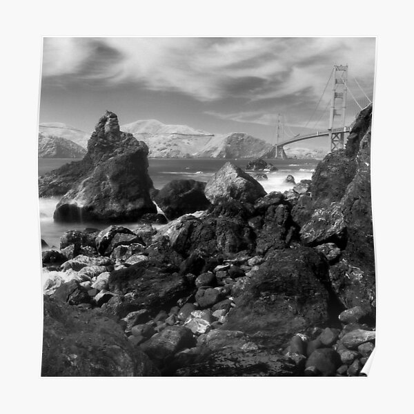 Marshall's Beach, San Francisco Poster