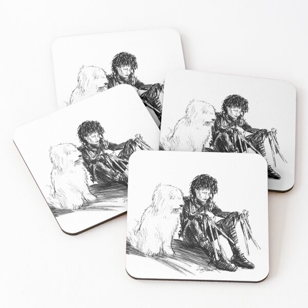 Item preview, Edward Scissorhands and dog.  designed and sold by Ryan Biddle.