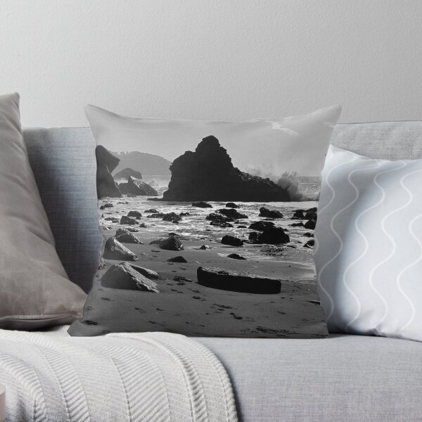 Marshall's Beach, San Francisco Throw Pillow