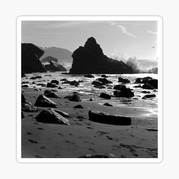 Marshall's Beach, San Francisco Sticker