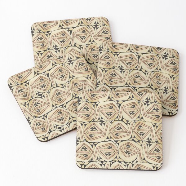 Item preview, Oceanic Tribal Tapa designed and sold by ESPRIT MYSTIQUE.