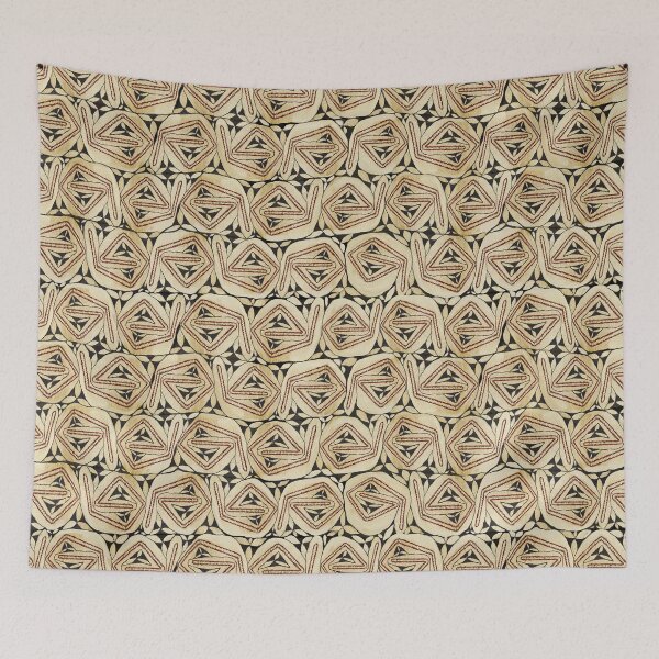 Item preview, Oceanic Tribal Tapa designed and sold by Esprit-Mystique.