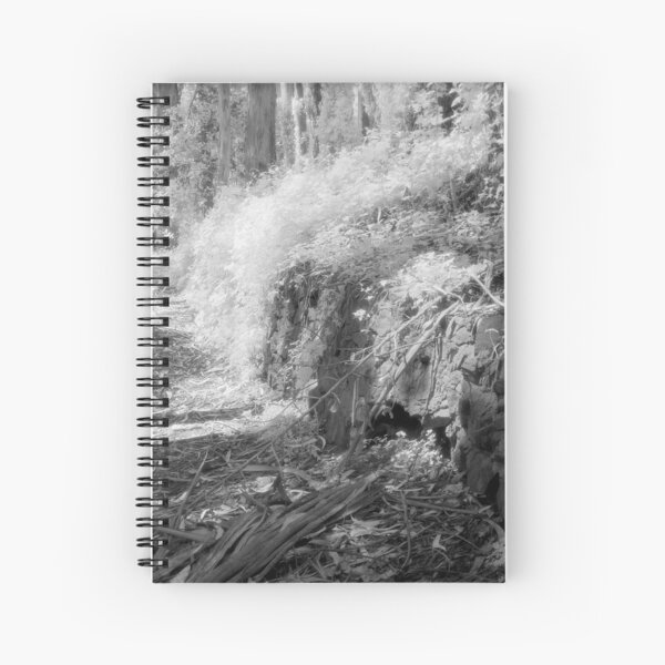 Old Stone Retaining Wall Spiral Notebook