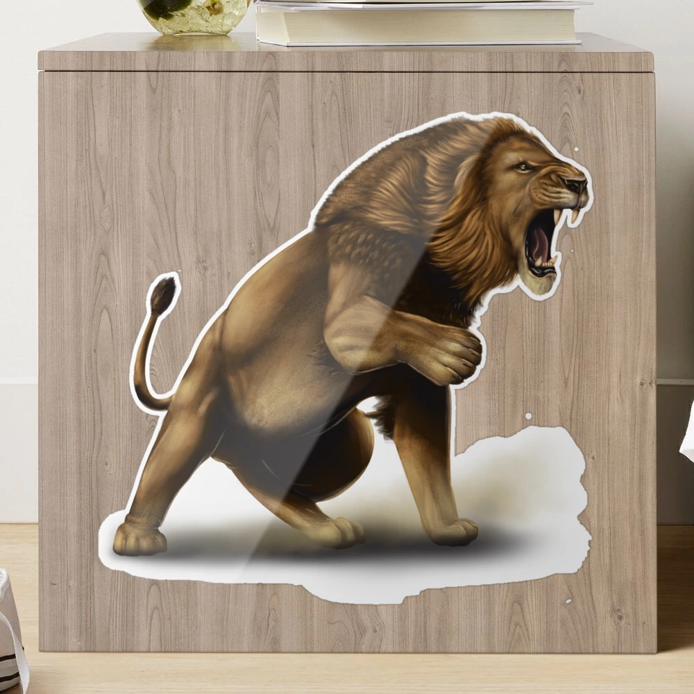 3D Sticker  PS Karlsruhe Lions Fan Shop