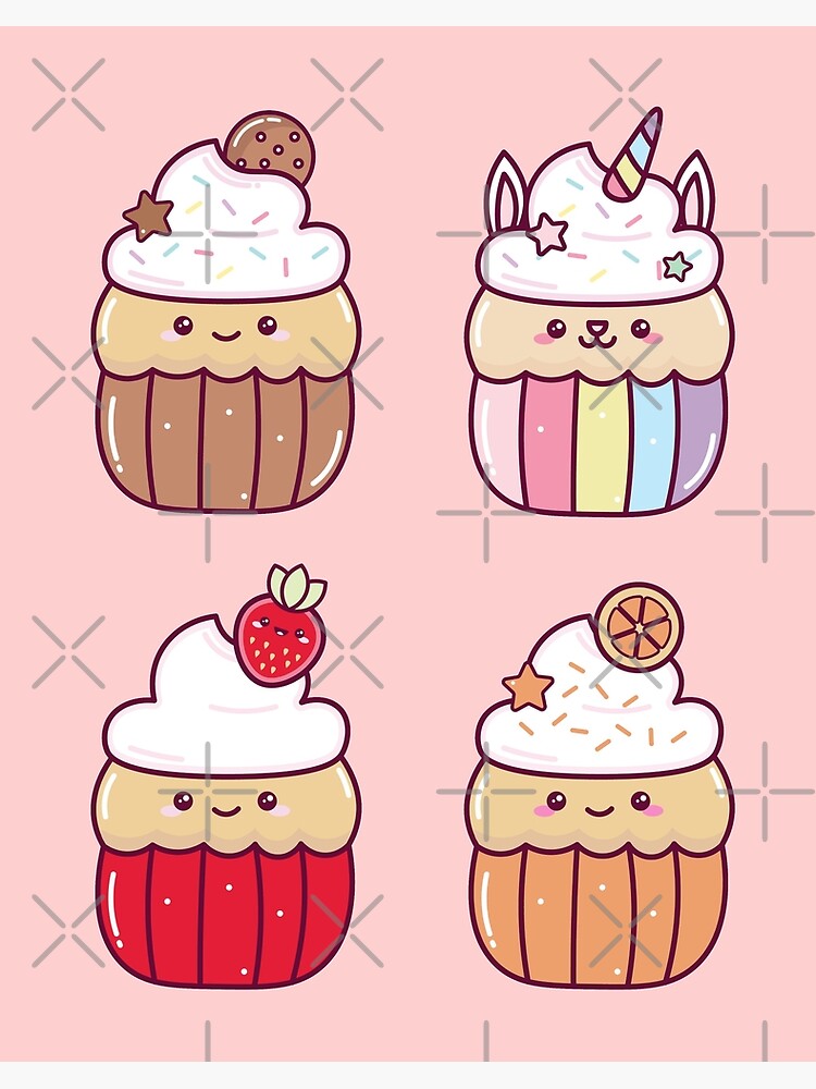 Bạn yêu thích các hình ảnh với họa tiết cupcake vô cùng đáng yêu và dễ thương? Hãy xem qua các mẫu họa tiết cupcake đáng yêu vô cùng tinh tế trong bức hình này, chắc chắn bạn sẽ thích mê ngay.