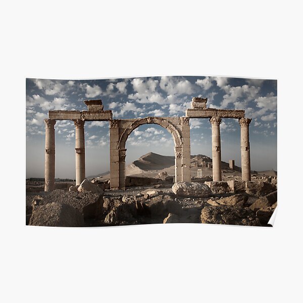 Temples of Palmya Poster