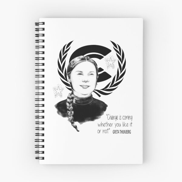 Item preview, Greta Thunberg | Climate Change is Coming | Time Person of the Year designed and sold by NeoMundo.