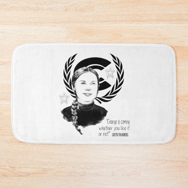 Item preview, Greta Thunberg | Climate Change is Coming | Time Person of the Year designed and sold by NeoMundo.
