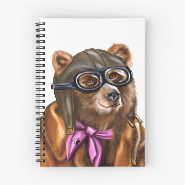 Item preview, Aviator Bear designed and sold by mkempees.