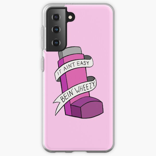 It ain't easy bein' wheezy (Pink) Samsung Galaxy Soft Case