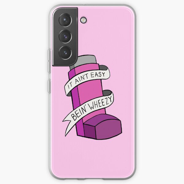 It ain't easy bein' wheezy (Pink) Samsung Galaxy Soft Case