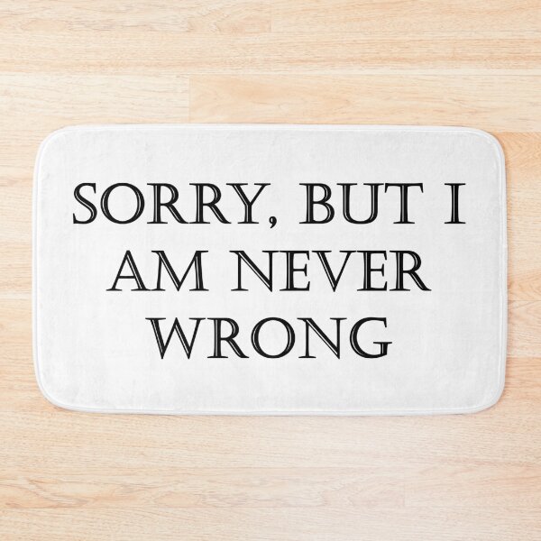 Item preview, Never wrong designed and sold by Nezumi98.