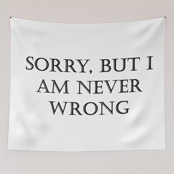Item preview, Never wrong designed and sold by Nezumi98.
