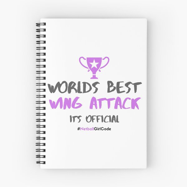 Item preview, World's Best Wing Attack designed and sold by NetballGifts.
