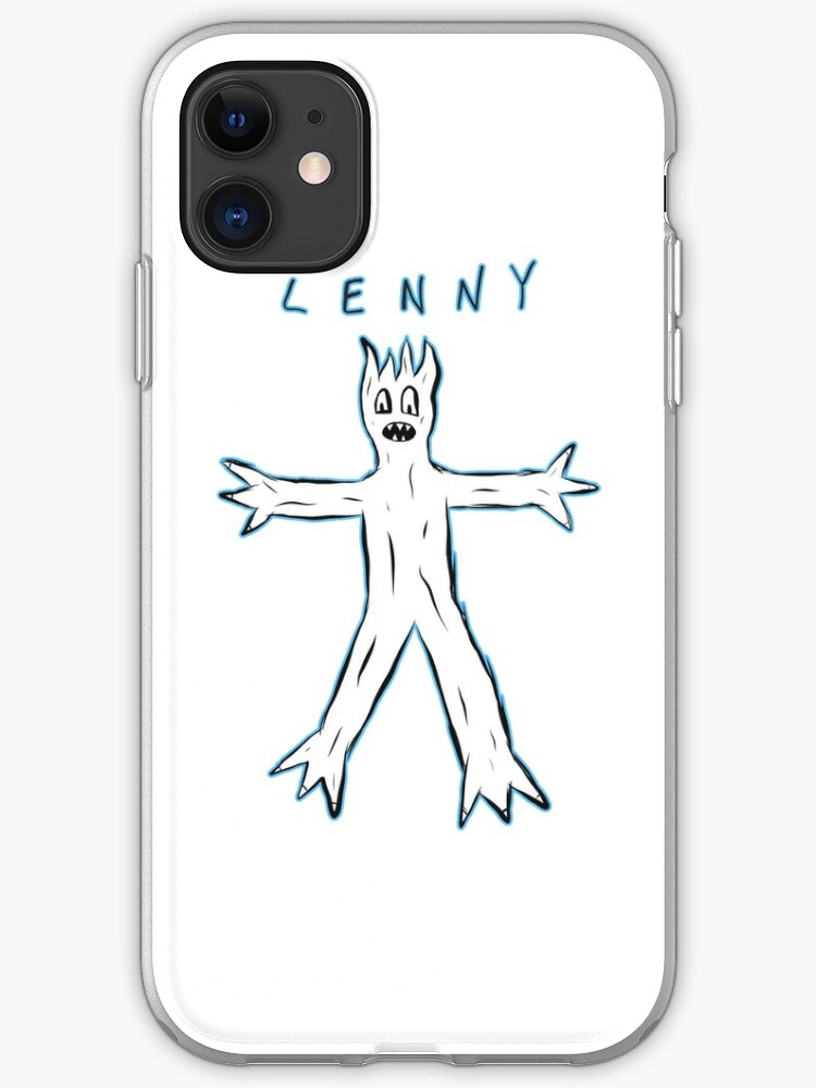 Lenny Lyrical Lemonade Blue Outline Iphone Case Cover By Yoozy