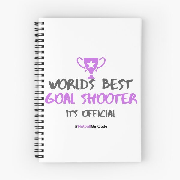 Item preview, World's Best Goal Shooter designed and sold by NetballGifts.