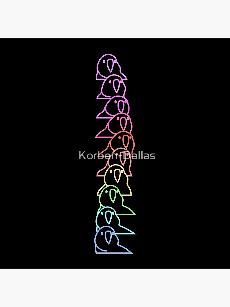PartyParrot Outline by Korben-Dallas