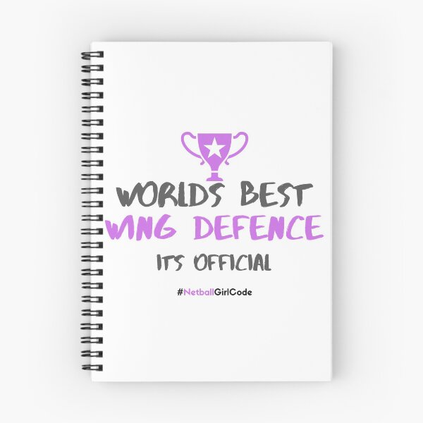 Item preview, World's Best Wing Defence designed and sold by NetballGifts.