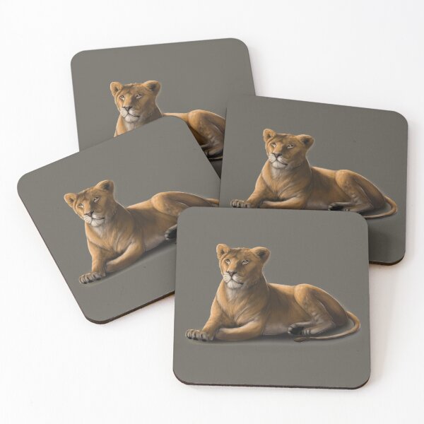 Item preview, Resting African lioness designed and sold by TessaGeniets.
