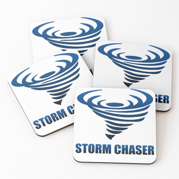 Item preview, Storm Chaser - Swirling Tornado - Blue & Black Coloring designed and sold by elephantcult.
