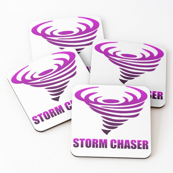 Item preview, Storm Chaser - Swirling Tornado - Pink & Black Coloring designed and sold by elephantcult.