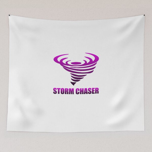 Item preview, Storm Chaser - Swirling Tornado - Pink & Black Coloring designed and sold by elephantcult.