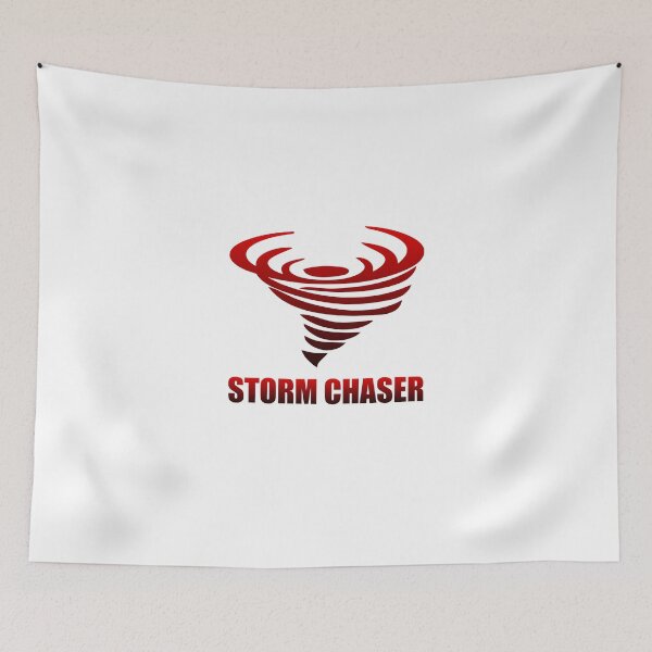 Item preview, Storm Chaser - Swirling Tornado - Red & Black Coloring (NEW) designed and sold by elephantcult.