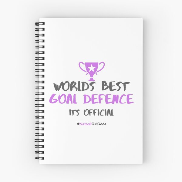 Item preview, World's Best Goal Defence designed and sold by NetballGifts.