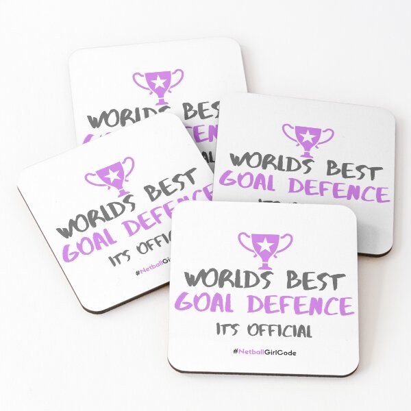 Item preview, World's Best Goal Defence designed and sold by NetballGifts.