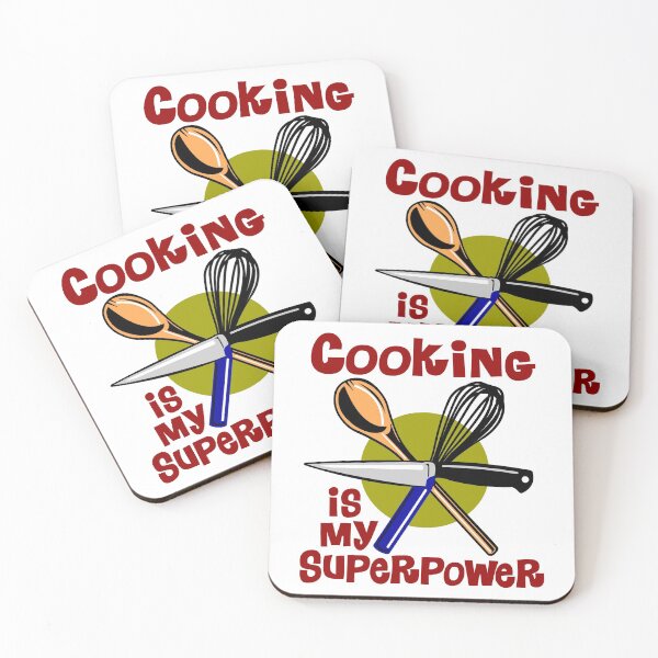 Item preview, COOKING IS MY SUPERPOWER designed and sold by GorillaFarm.