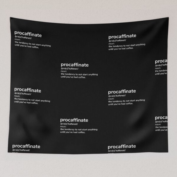 Item preview, Procaffinate designed and sold by amilli.