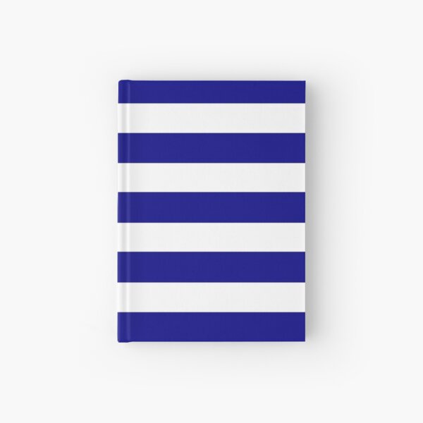 Greek National Flag On Shirts Bags And Gadgets Hardcover Journal