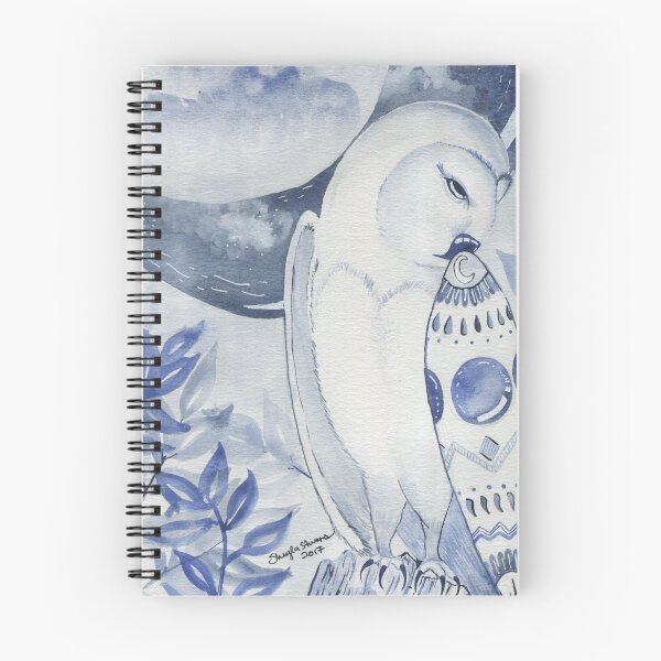 Item preview, Monochromatic Watercolor Owl designed and sold by Sheyla Stevens.