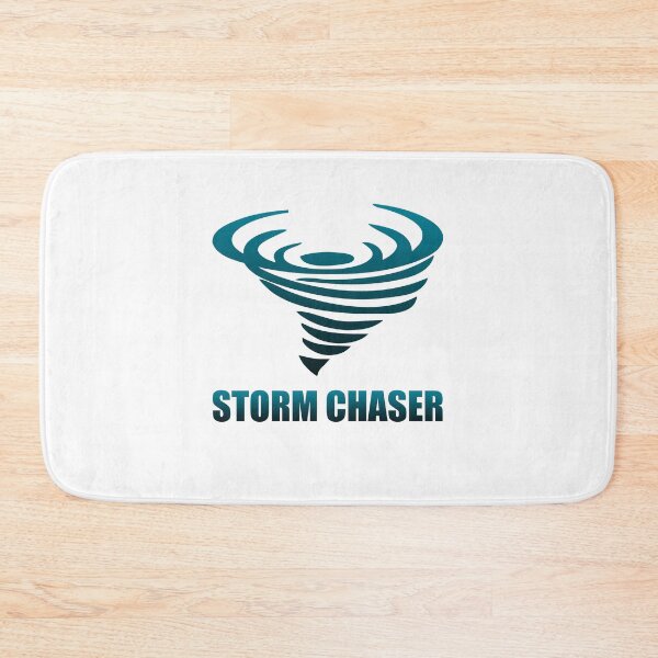 Item preview, Storm Chaser - Swirling Tornado - Teal & Black Coloring designed and sold by elephantcult.