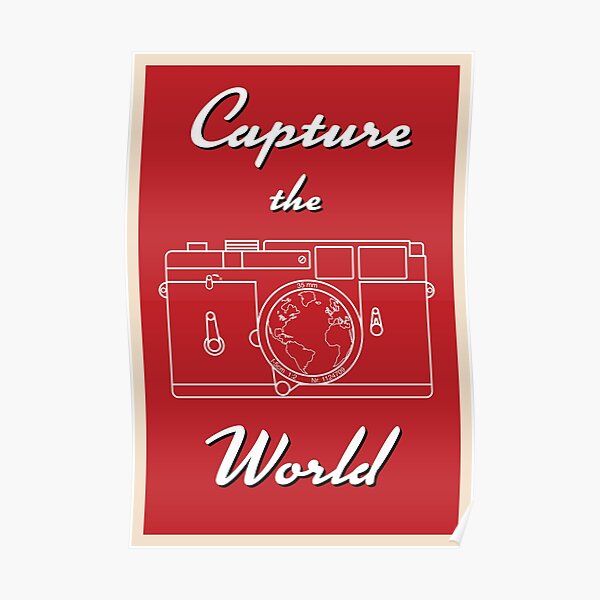 Capture the World Poster
