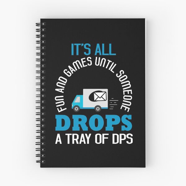 Item preview, It's All Fun and Games Until Someone Drops a Tray of DPS designed and sold by EdifyEra.