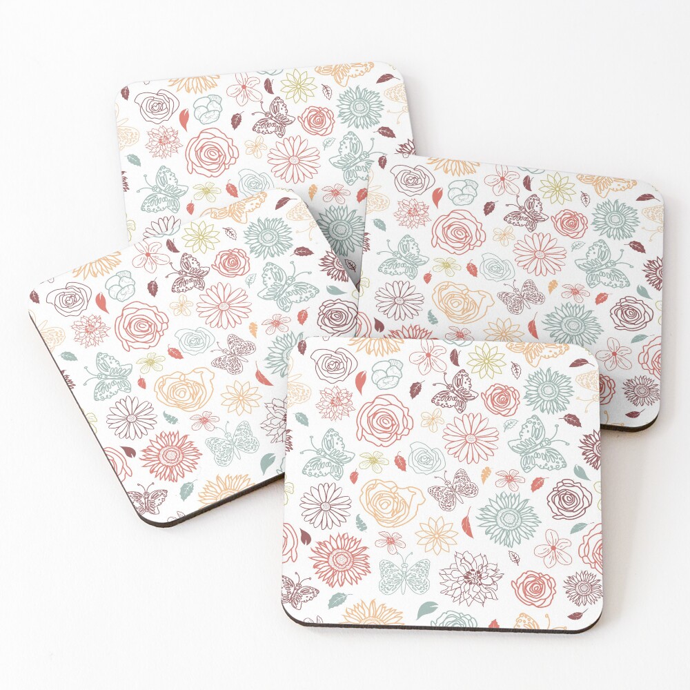 Item preview, Coasters (Set of 4) designed and sold by CheckDesignz.