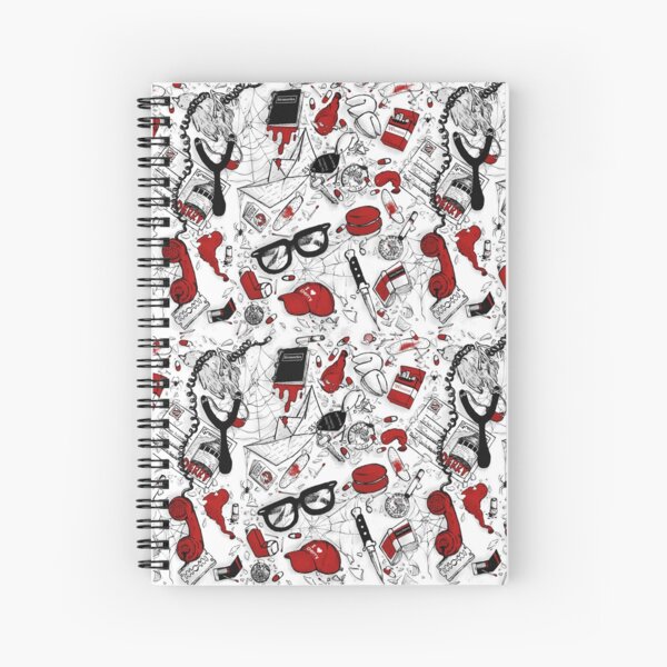 Loser's Club Repeating Pattern Spiral Notebook
