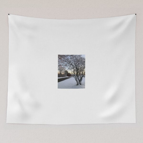Item preview, Tree with snow in Ellington, CT designed and sold by Paintingladycat.
