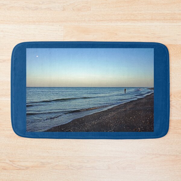 Item preview, Lone Fisherman On The Beach designed and sold by Debbie Oppermann.