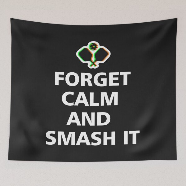 Item preview, Forget Calm and Smash It Pickleball gift pickleball player designed and sold by hadleydesigns.