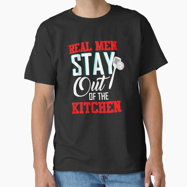 Item preview, Real Men Stay Out of the Kitchen Pickleball player fan gift designed and sold by hadleydesigns.
