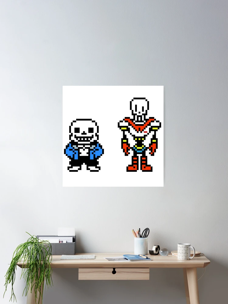 Undertale Sprite Posters for Sale