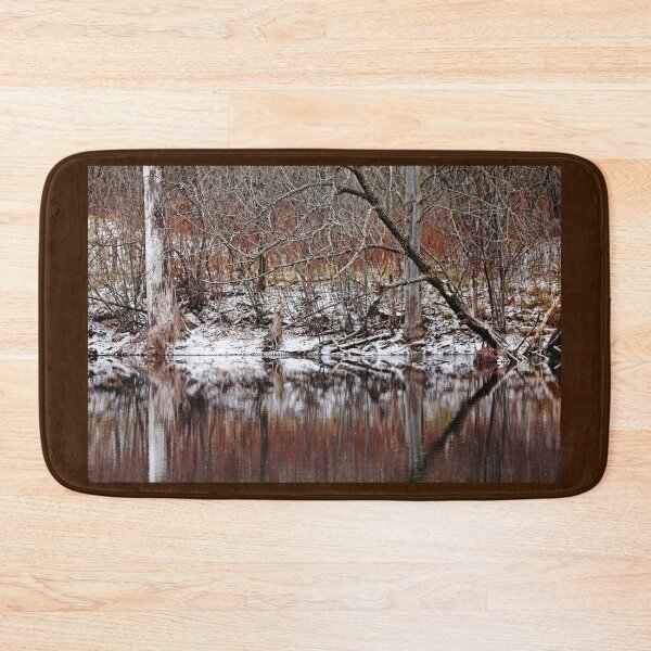 Item preview, First Snow At The Pond designed and sold by Debbie Oppermann.