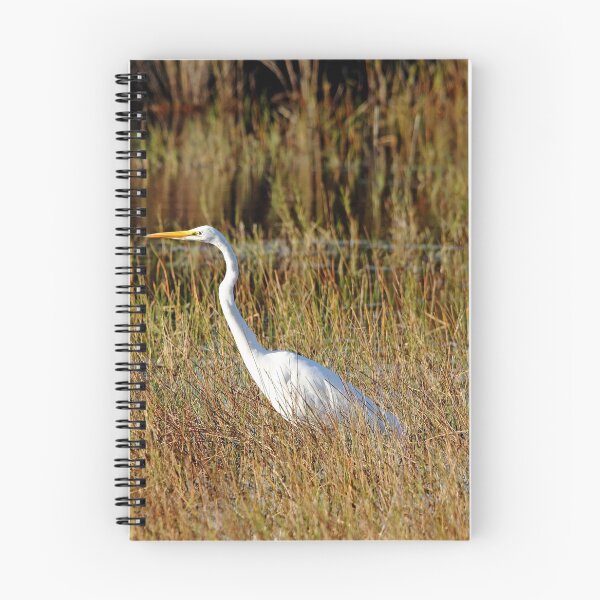 Item preview, Great White Egret Hunting designed and sold by Debbie Oppermann.
