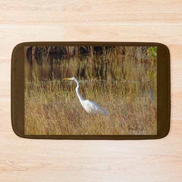 Item preview, Great White Egret Hunting designed and sold by Debbie Oppermann.