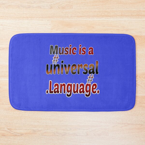 Item preview, music is a universal language designed and sold by Ralek.